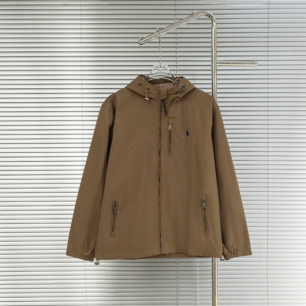 Ralph Lauren Khaki Hooded Jacket